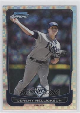 2012 Bowman Chrome - [Base] - Retail X-Fractor #4 - Jeremy Hellickson