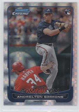 2012 Bowman Chrome - [Base] - Retail X-Fractor #47 - Andrelton Simmons