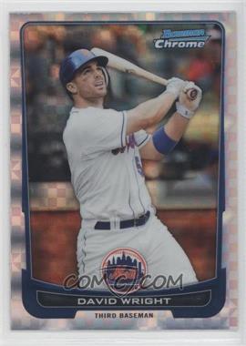 2012 Bowman Chrome - [Base] - Retail X-Fractor #53 - David Wright