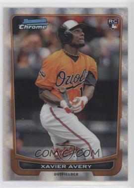 2012 Bowman Chrome - [Base] - Retail X-Fractor #74 - Xavier Avery