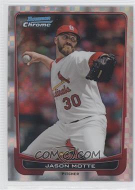 2012 Bowman Chrome - [Base] - Retail X-Fractor #80 - Jason Motte