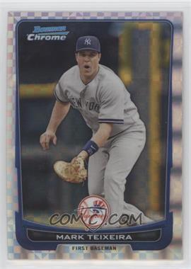 2012 Bowman Chrome - [Base] - Retail X-Fractor #87 - Mark Teixeira