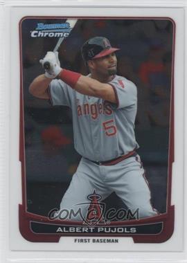 2012 Bowman Chrome - [Base] #107 - Albert Pujols