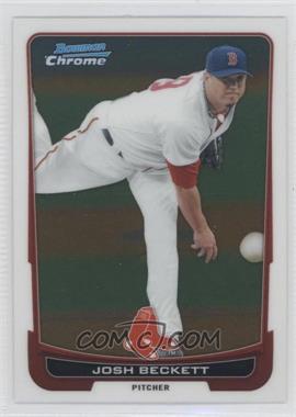 2012 Bowman Chrome - [Base] #15 - Josh Beckett