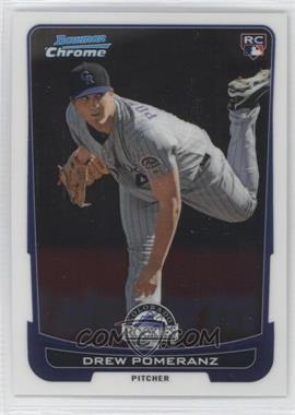 2012 Bowman Chrome - [Base] #150 - Drew Pomeranz