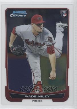 2012 Bowman Chrome - [Base] #159 - Wade Miley