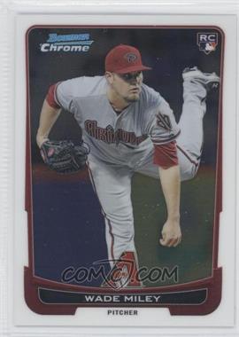 2012 Bowman Chrome - [Base] #159 - Wade Miley