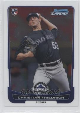 2012 Bowman Chrome - [Base] #207 - Christian Friedrich