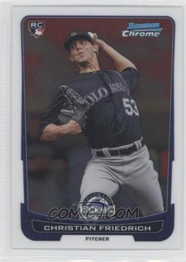 2012 Bowman Chrome - [Base] #207 - Christian Friedrich