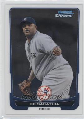 2012 Bowman Chrome - [Base] #26 - CC Sabathia