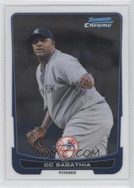 2012 Bowman Chrome - [Base] #26 - CC Sabathia