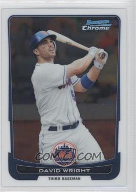 2012 Bowman Chrome - [Base] #53 - David Wright