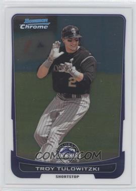 2012 Bowman Chrome - [Base] #56 - Troy Tulowitzki