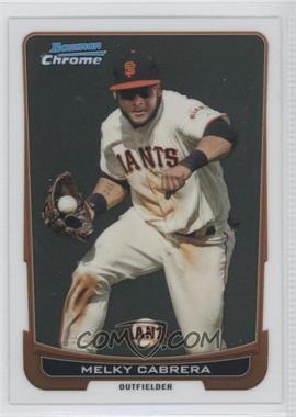 2012 Bowman Chrome - [Base] #90 - Melky Cabrera