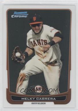 2012 Bowman Chrome - [Base] #90 - Melky Cabrera