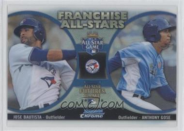 2012 Bowman Chrome - Franchise All-Stars #FAS-BGO - Jose Bautista, Anthony Gose