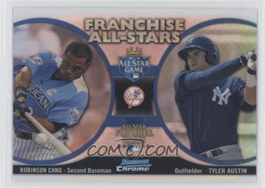 2012 Bowman Chrome - Franchise All-Stars #FAS-CA - Robinson Cano, Tyler Austin