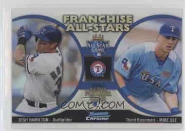 2012 Bowman Chrome - Franchise All-Stars #FAS-HO - Josh Hamilton, Mike Olt