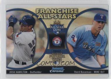 2012 Bowman Chrome - Franchise All-Stars #FAS-HO - Josh Hamilton, Mike Olt