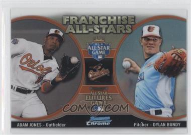 2012 Bowman Chrome - Franchise All-Stars #FAS-JB - Adam Jones, Dylan Bundy