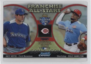 2012 Bowman Chrome - Franchise All-Stars #FAS-VH - Joey Votto, Billy Hamilton