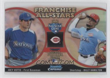 2012 Bowman Chrome - Franchise All-Stars #FAS-VH - Joey Votto, Billy Hamilton