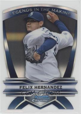 2012 Bowman Chrome - Legends in the Making Die-Cut #LIM-FH - Felix Hernandez