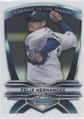 2012 Bowman Chrome - Legends in the Making Die-Cut #LIM-FH - Felix Hernandez