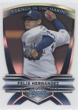 2012 Bowman Chrome - Legends in the Making Die-Cut #LIM-FH - Felix Hernandez