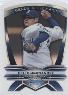 2012 Bowman Chrome - Legends in the Making Die-Cut #LIM-FH - Felix Hernandez