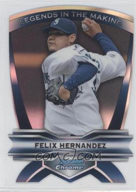 2012 Bowman Chrome - Legends in the Making Die-Cut #LIM-FH - Felix Hernandez