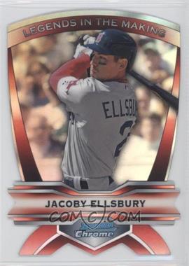 2012 Bowman Chrome - Legends in the Making Die-Cut #LIM-JE - Jacoby Ellsbury