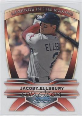 2012 Bowman Chrome - Legends in the Making Die-Cut #LIM-JE - Jacoby Ellsbury