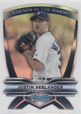 2012 Bowman Chrome - Legends in the Making Die-Cut #LIM-JV - Justin Verlander