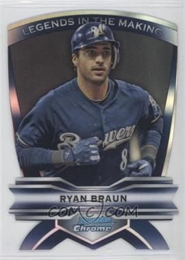 2012 Bowman Chrome - Legends in the Making Die-Cut #LIM-RB - Ryan Braun