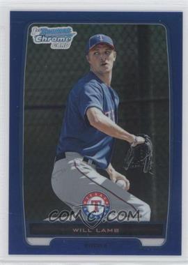 2012 Bowman Chrome - Prospects - Blue Refractor #BCP114 - Will Lamb /250