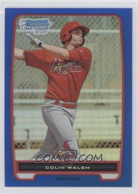 2012 Bowman Chrome - Prospects - Blue Refractor #BCP137 - Colin Walsh /250