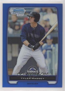 2012 Bowman Chrome - Prospects - Blue Refractor #BCP142 - Tyler Massey /250