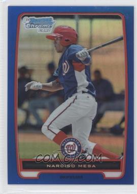 2012 Bowman Chrome - Prospects - Blue Refractor #BCP179 - Narciso Mesa /250