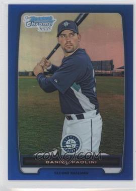 2012 Bowman Chrome - Prospects - Blue Refractor #BCP190 - Daniel Paolini /250