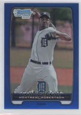 2012 Bowman Chrome - Prospects - Blue Refractor #BCP196 - Montreal Robertson /250