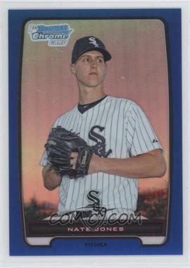 2012 Bowman Chrome - Prospects - Blue Refractor #BCP202 - Nate Jones /250