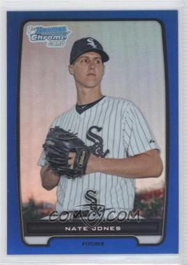 2012 Bowman Chrome - Prospects - Blue Refractor #BCP202 - Nate Jones /250