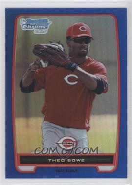 2012 Bowman Chrome - Prospects - Blue Refractor #BCP208 - Theo Bowe /250