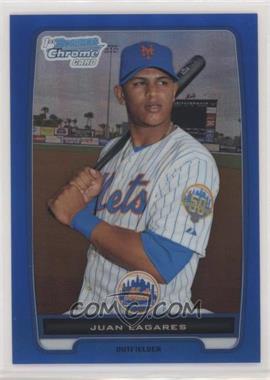 2012 Bowman Chrome - Prospects - Blue Refractor #BCP212 - Juan Lagares /250