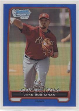 2012 Bowman Chrome - Prospects - Blue Refractor #BCP215 - Jake Buchanan /250