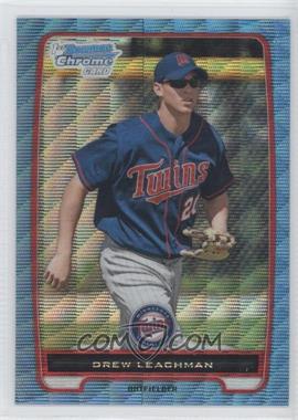 2012 Bowman Chrome - Prospects - Blue Wave Refractor #BCP123 - Drew Leachman