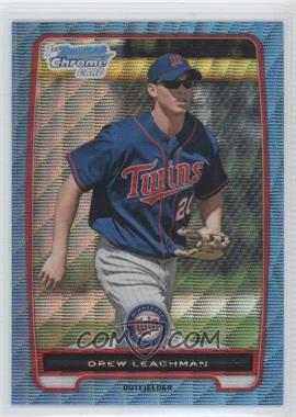 2012 Bowman Chrome - Prospects - Blue Wave Refractor #BCP123 - Drew Leachman