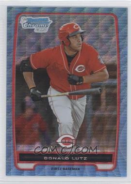 2012 Bowman Chrome - Prospects - Blue Wave Refractor #BCP125 - Donald Lutz