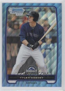 2012 Bowman Chrome - Prospects - Blue Wave Refractor #BCP142 - Tyler Massey